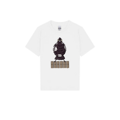 White front flat lay