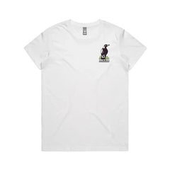 White front flat lay