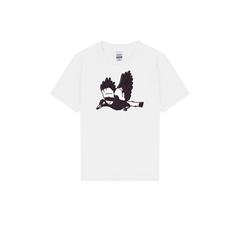 White front flat lay